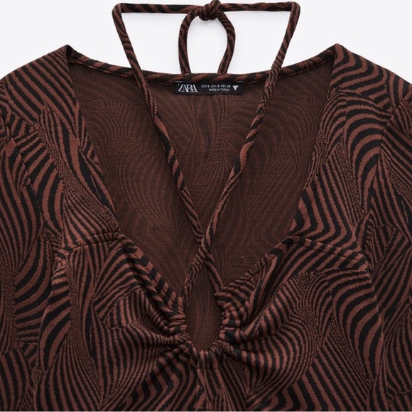 Jacquard stretchy dress - Picture 5 of 5